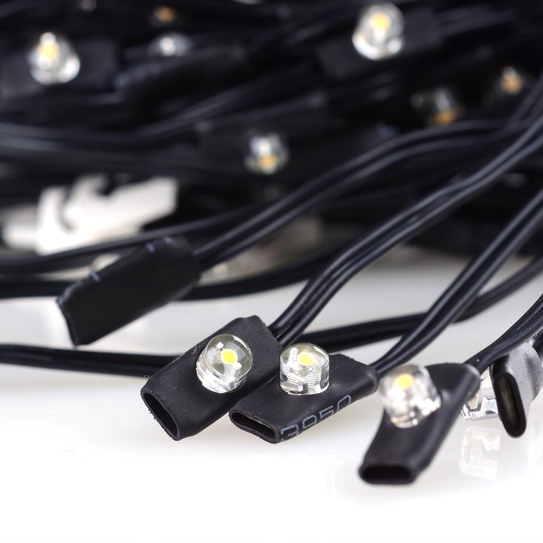 30 LEDs Solar String Light Cool White For 8 9 6rib WD Umb