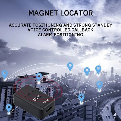 Universal Tracking Device Gf07 Mini Car Tracker Magnetic Gps Real Time Vehicle Locator Anti-Lost Recording Rechargeable