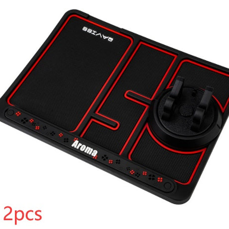 Non-Slip Car Phone Pad For 4-in-1 Car Parking Number Card Anti-Slip Mat Auto Phone Holder Sticky Anti Slide Dash Phone Mount