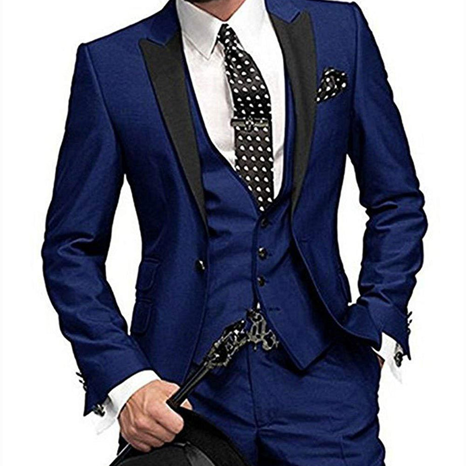 Men's Three-piece Suit Bridegroom Best Man Wedding Suit Men