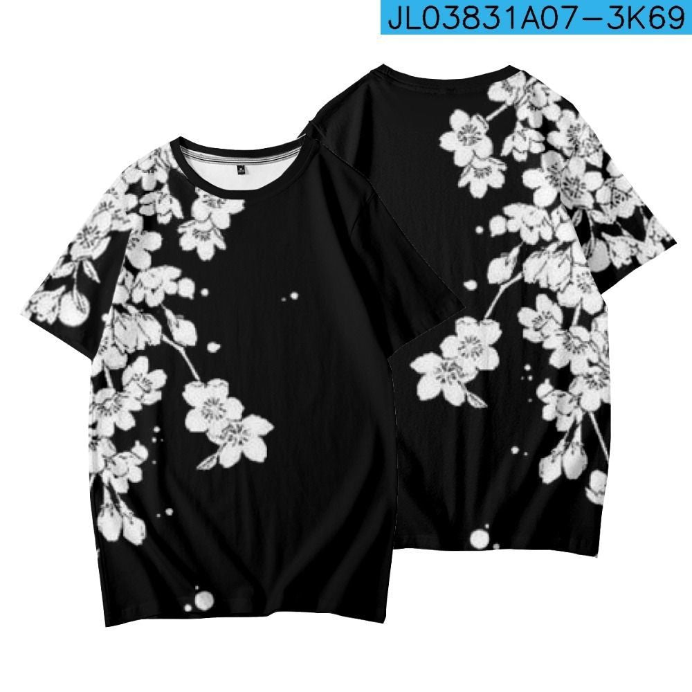 Plus Size Loose Botanical Shirt
