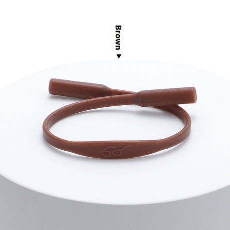 Solid Color Simple Silicone Glasses Non-slip Rope Glasses Strap