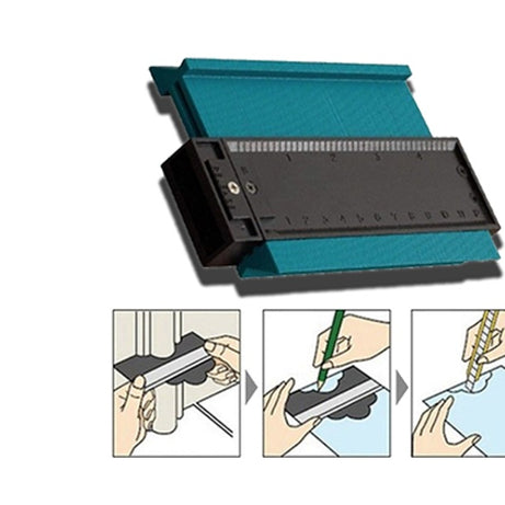 Radial Ruler Contour Gauge Taker Profile Gauge