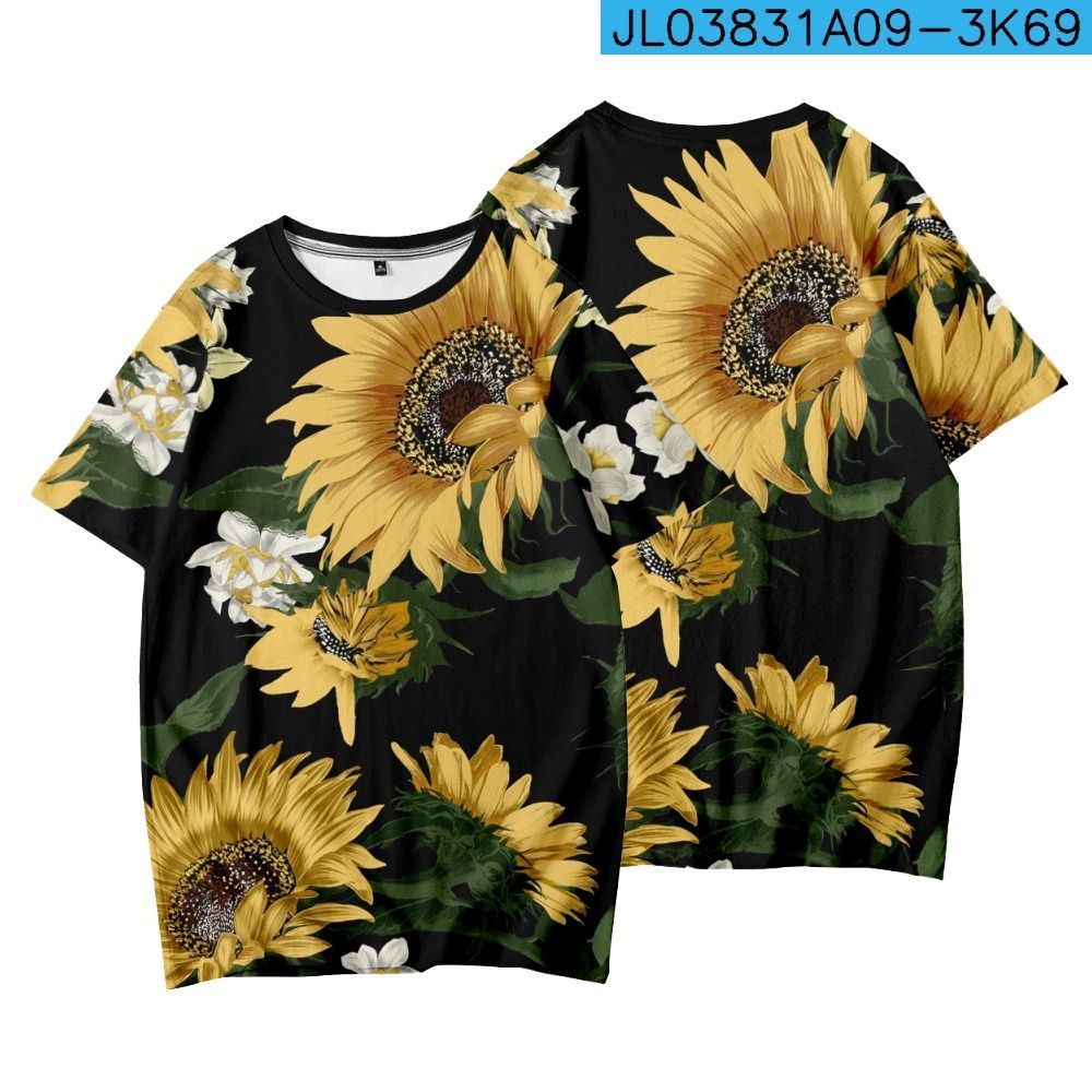 Plus Size Loose Botanical Shirt