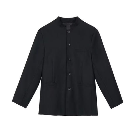 Mens Slim-Fit SpringAutumn Suit Jacket With Chinese Style