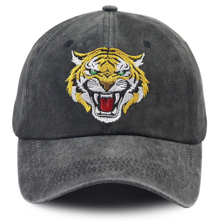 Tiger Hat For Men Women, Tiger Gifts For Tiger Lovers, Classic Cotton Wild Animals Embroidered Baseball Cap
