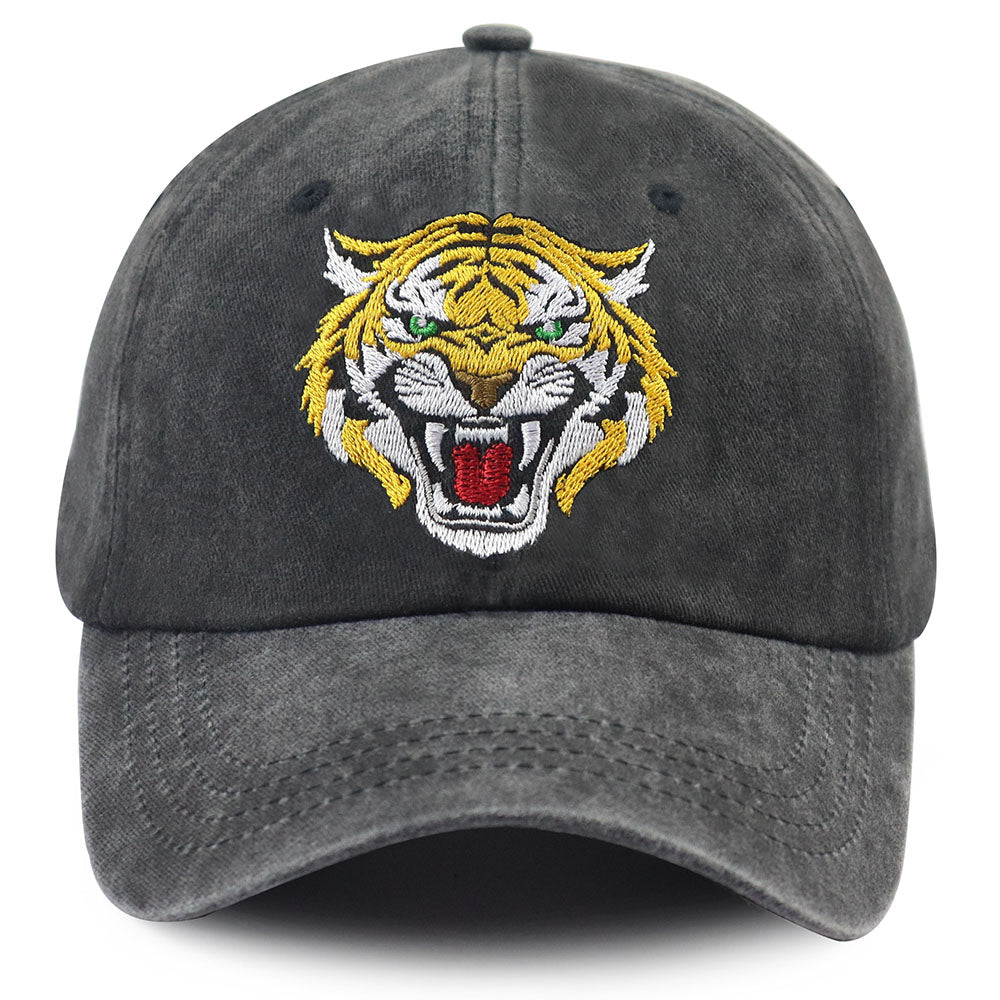 Tiger Hat For Men Women, Tiger Gifts For Tiger Lovers, Classic Cotton Wild Animals Embroidered Baseball Cap