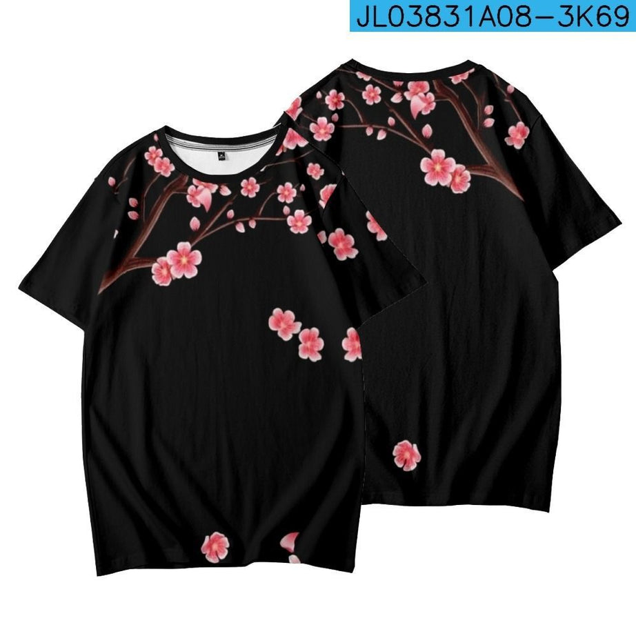 Plus Size Loose Botanical Shirt