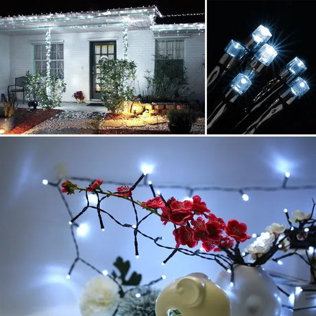 Solar String Lights LED Solar Power Fairy String Light 22M