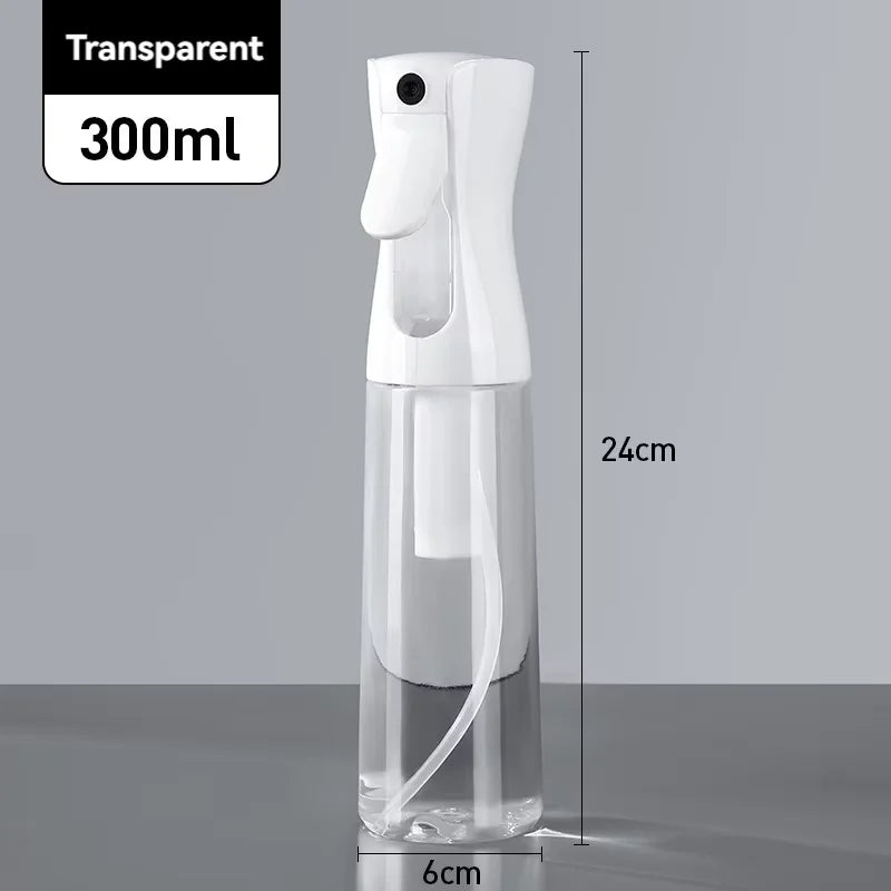 200/300/500ml, press type spray bottle, makeup water atomized face fine spray bottle, travel continuous spray bottled separately