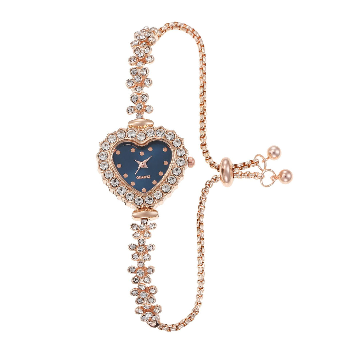 Flower Chain Diamond-embedded Love Women's Elegant All-match Watch