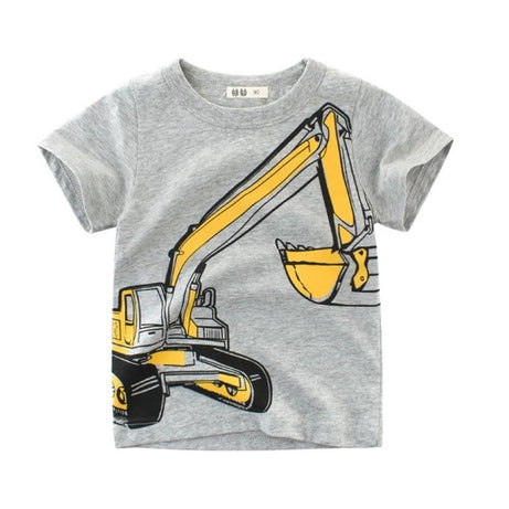 Children's Wear Summer New Korean Children's Boys Cotton T-shirt Men's Treasure In Children's Short Sleeves