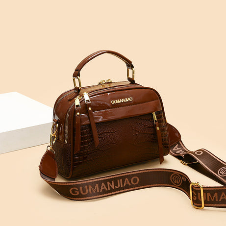 Large-capacity Mom Bucket Solid-color Women's Bag