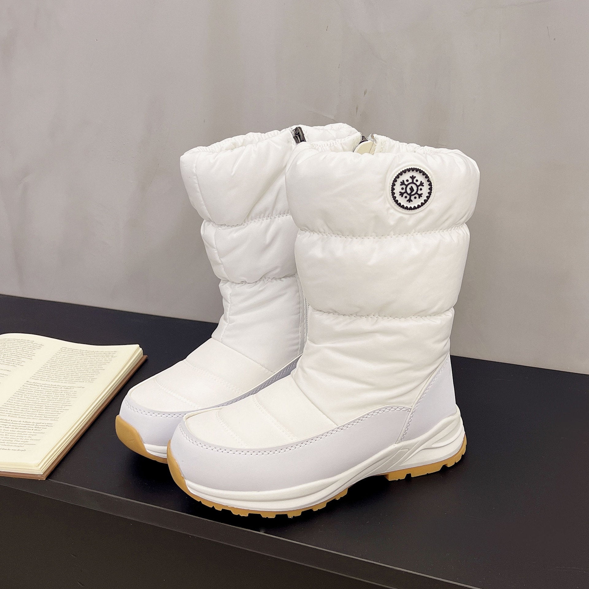 Thickened Cotton Mid-calf Snow Boots