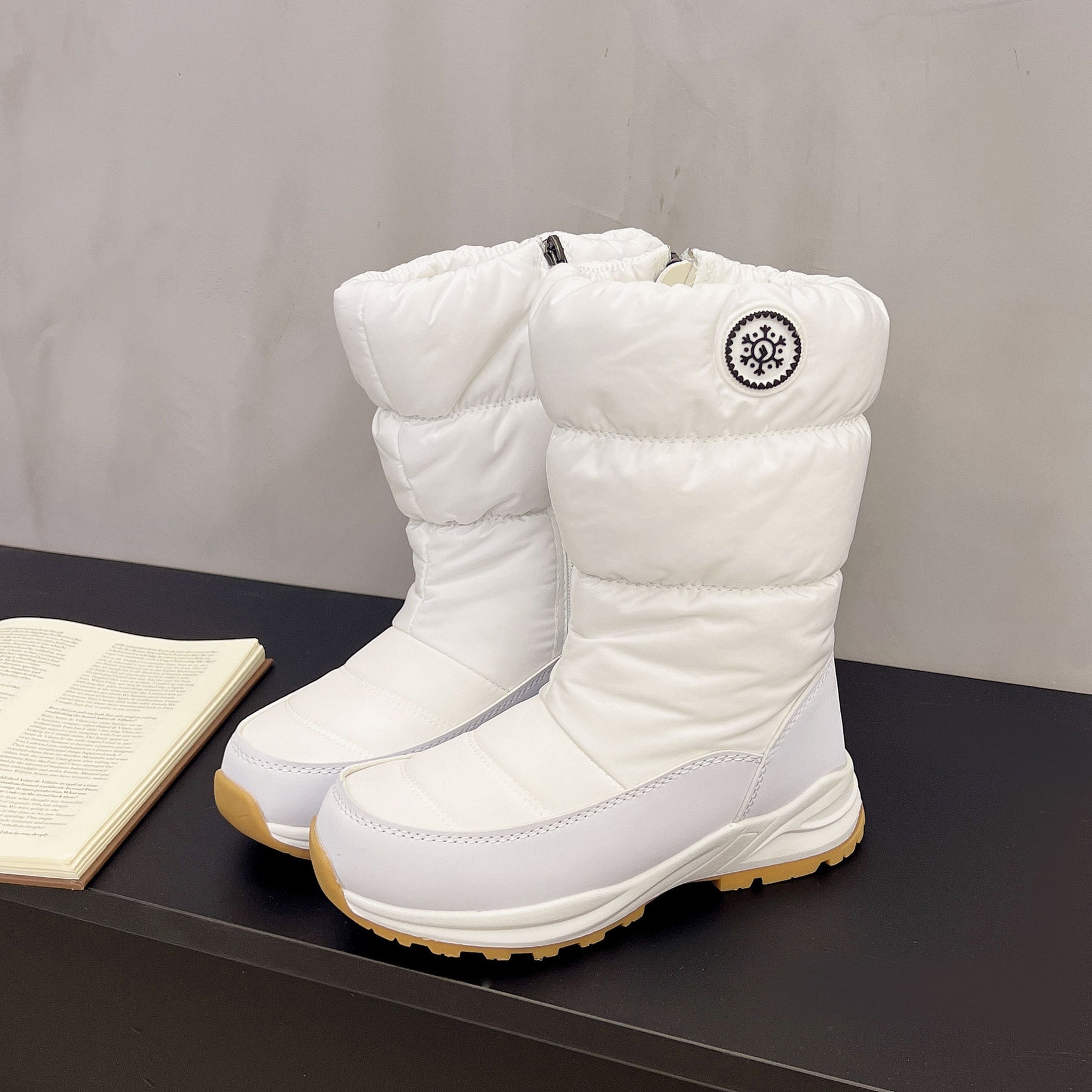 Thickened Cotton Mid-calf Snow Boots