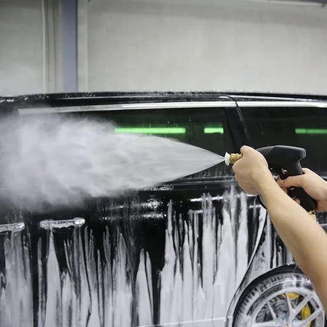 High Pressure Washer Gun 4000 PSI Car Wash Foam Spray Short Wand W