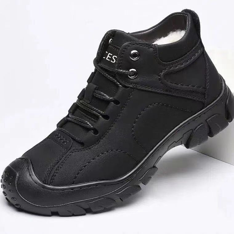 Outdoor Thermal Shoes With Front Laces