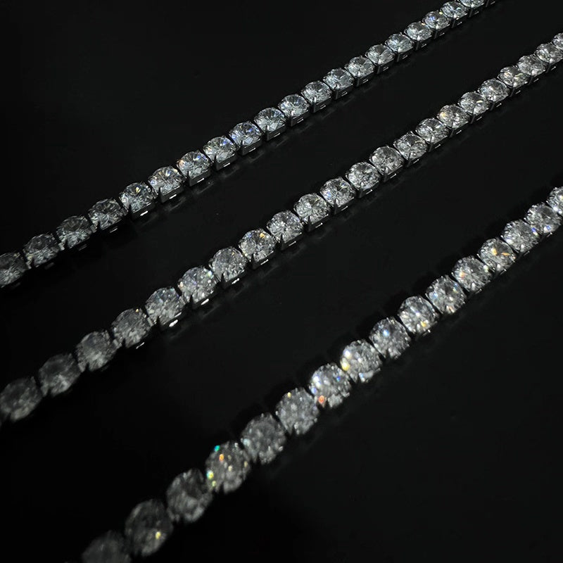 Sleek Luxury Sparkling Zircon Bracelet,Detachable Extender Chain,Unisex For Daily Wear, Christmas Outfits And Beach Occasions