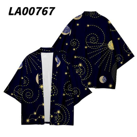 Daisy Print Sleeve Shirt Robe Cardigan Loose Large Size