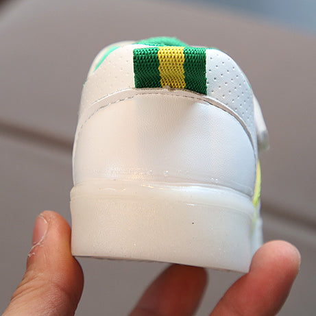 Kimmy White LED Sneakers Shoes