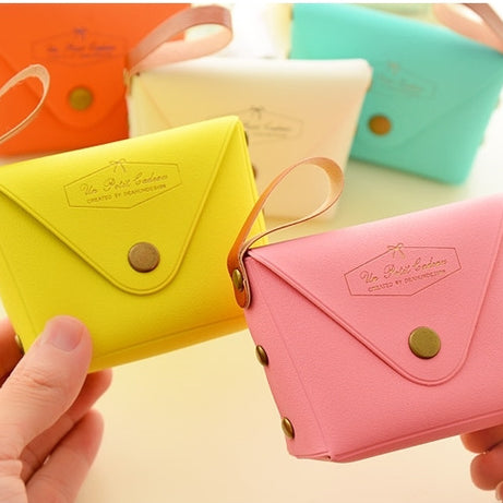 Cute Candy Color Key Case Macaron Coin Purse