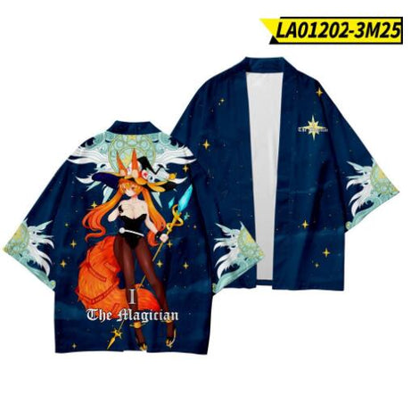 Daisy Print Sleeve Shirt Robe Cardigan Loose Large Size