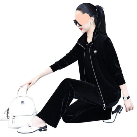 Women's Sportswear Set Fashionable Relaxed Fit