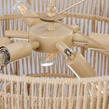 Bohemian Woven Chandelier -Unavailable Platform- Temu