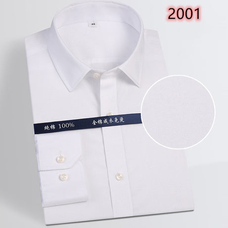 Men's Cotton Business Non-iron Shirt