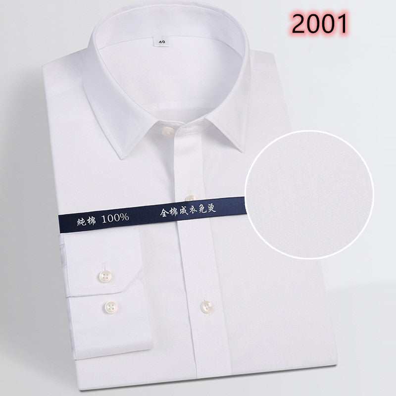Men's Cotton Business Non-iron Shirt