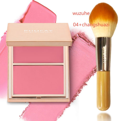 PHOFAY Double-Take Cream & Powder Blush Duo