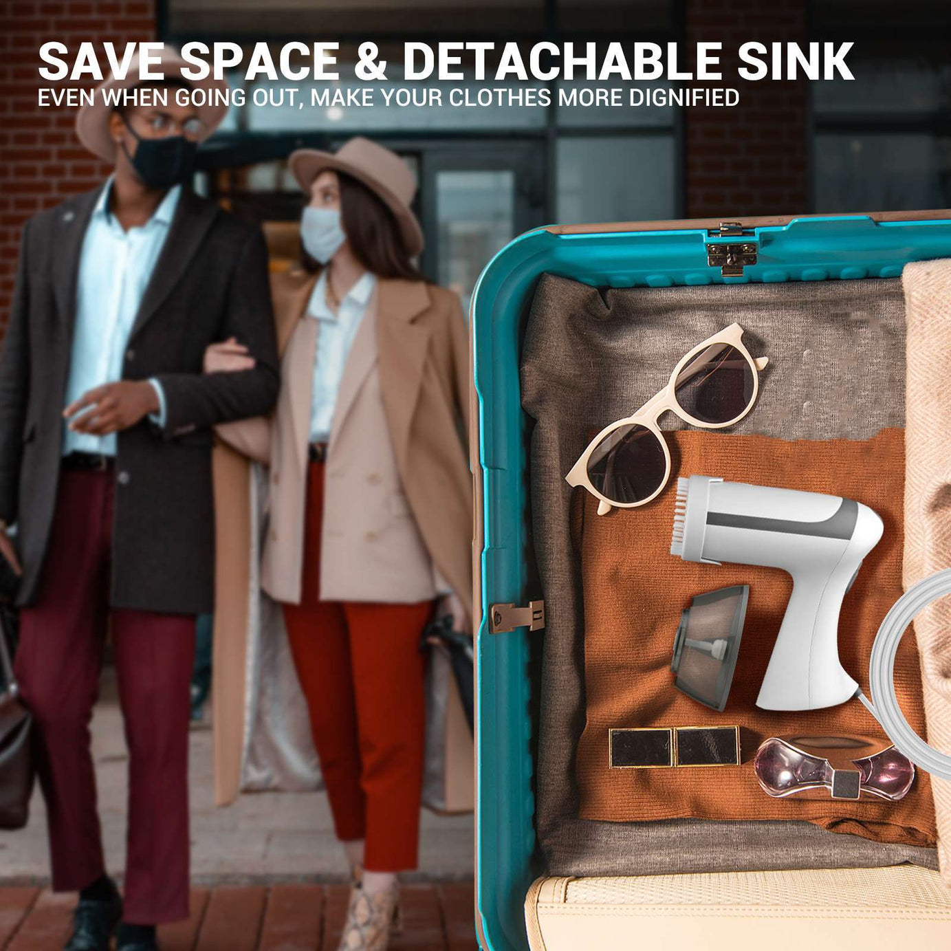 Clothes Steamer Compact And Efficient Suitable For Travel And Home Use For Clothes Cleaning And Ironing