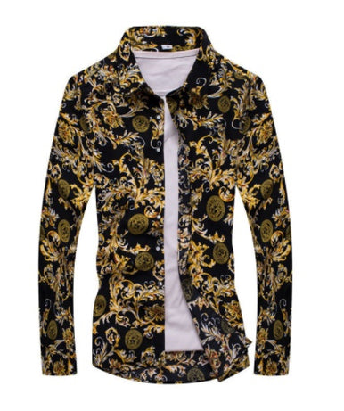 Men's Casual Slim Lapel Shirt New Style