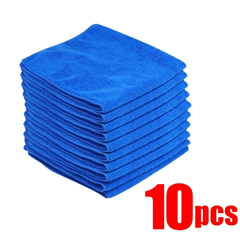 ISGTDRM Microfiber Towels Car Wash Drying Cloth Towel Household Cleaning Cloths Auto Detailing Polishing Cloth Home Clean Tools