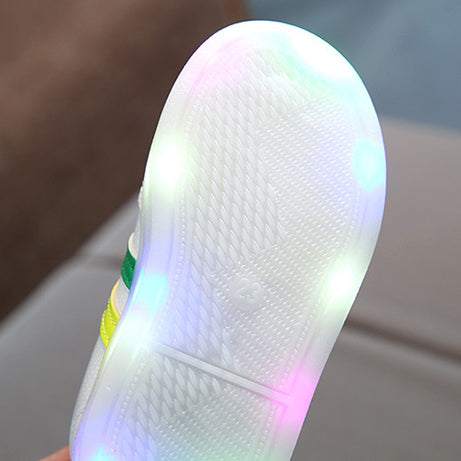 Kimmy White LED Sneakers Shoes