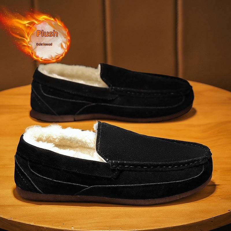 Men's Loafer-style Casual Slip-on Cotton Shoes