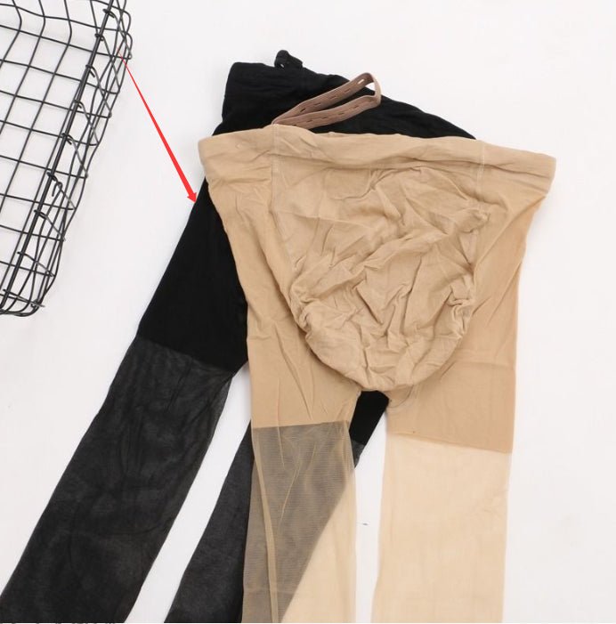 Women's Transparent Belly-Support Adjustable Tights For Summer