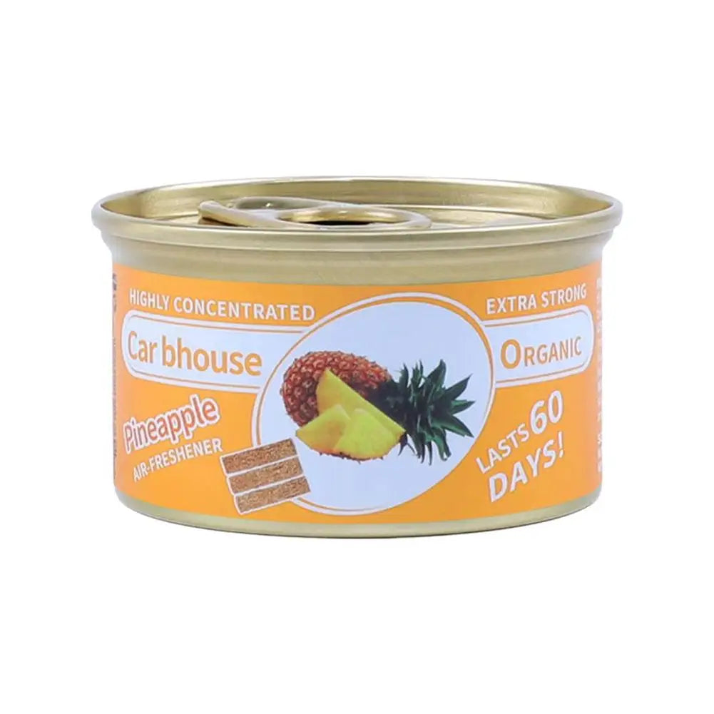 Car Air Freshener Bubble Gum Scent Organic Cans Odor Eliminator Essential Long-Lasting Strong Fragrance For Auto Home Closet