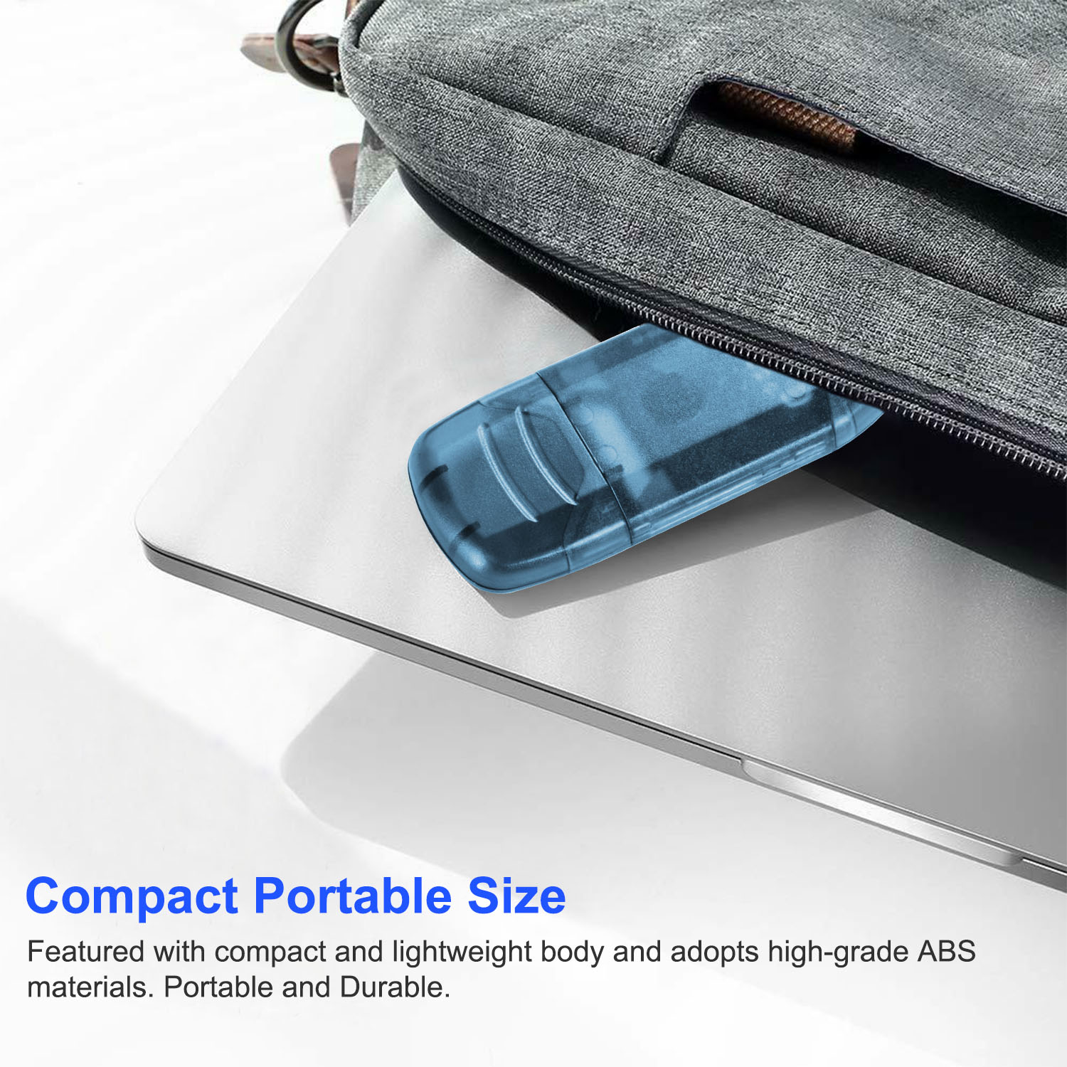 1Pc Memory Card Reader USB 2.0 480Mbps High Speed Card Reader Adapter For SD Card