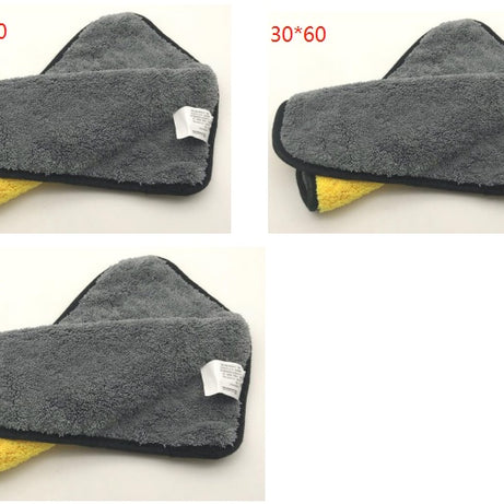 Two-color Couble-sided Car Dual-use Cleaning Car Wash Towel