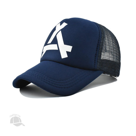 Men's Outdoor Leisure Peaked Cap Wide Brim Sunshade Breathable Net Cap