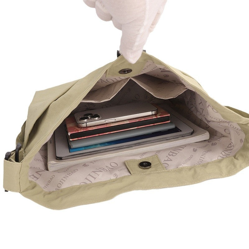 Casual Crossbody Nylon Baglightweight Stylish Sophisticated And With A Large Capacity