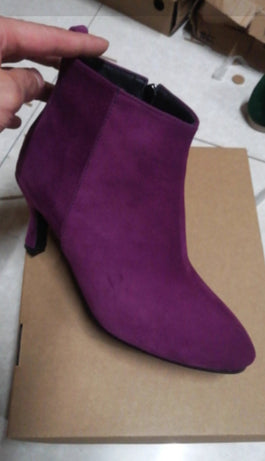 Brown Women's Boots, Upper Material Suede