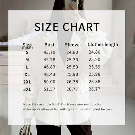 Women's Waist Tie Blazer - Elegant Business Casual Solid Color Jacket For Fall Winter Office