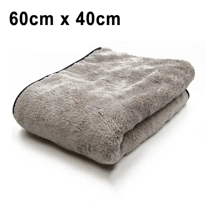 HWZXYXGS Multi Sizes Car Microfiber Towel Upgraded Ultra-Soft Auto Drying Cleaning Cloth Super Absorbent Scratch-Free Towels