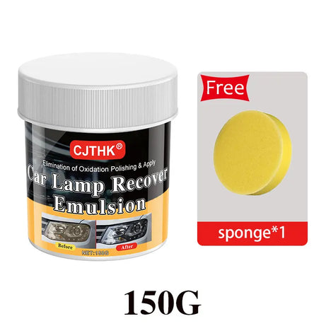 Car Headlight Restoration Polishing Headlamp Scratch Remover Repair Cleaning Paste Remove Oxidation Headlight Polish Liquid