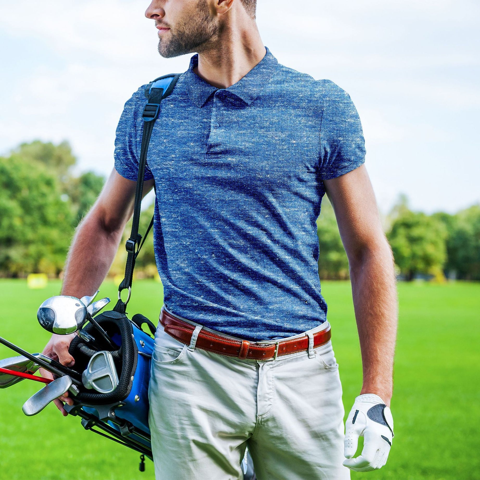 Men's 3D Printed Casual POLO Short Sleeves