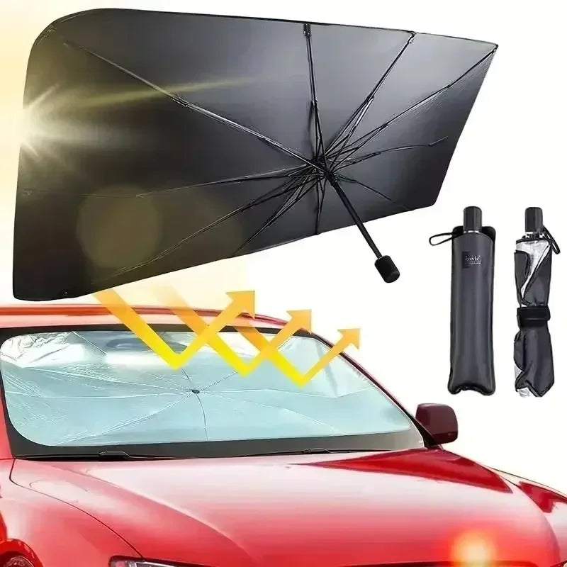 1PC Car sunshade Sun shield for car sunshade screen windshield umbrella front stop parking gear