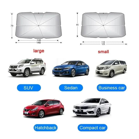 New car sunshade car window sunshade sun protection heat insulation sunshade car front windshield plate cover