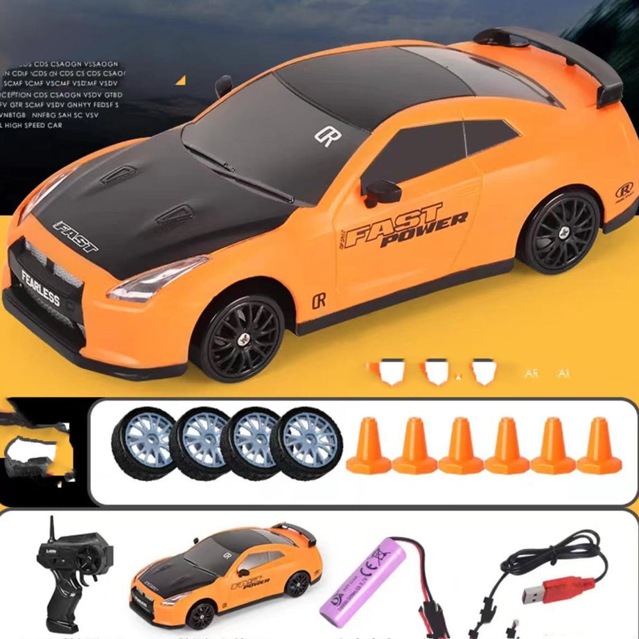 2.4G Drift Rc Car 4WD RC Drift Car Toy Remote Control GTR Model AE86 Vehicle Car RC Racing Car Toy For Children Christmas Gifts